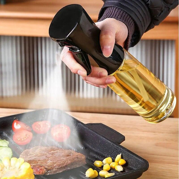 200ml 300ml 500ml Oil Spray Bottle Kitchen Cooking Olive Oil Dispenser Camping BBQ Baking Vinegar Soy Sauce Sprayer Containers - megapoint.com