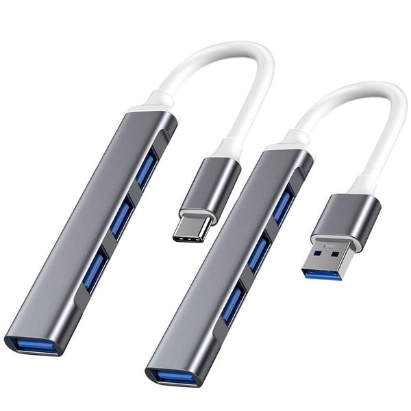 Adaptador, USB 3.0, OTG, 4 Portas, Acessórios para Laptop, Xiaomi, Lenovo, Macbook Pro - megapoint.com